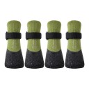 Sokker til hunden skridsikre med beskyttelse af poter 4 stk Størrelse XXS Sål 3,5 x 2,8 cm Længde 7 cm Med velcro 1