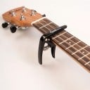 Kapodastre til ukulele Guitto GGC-07 9,5 x 7,3 x 1,5 cm hurtigspændingsfjedermekanisme i zinklegering med silikonepude 4