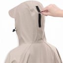 Dlouhá nepromokavá pláštěnka pončo s rukávy a kapucí s kšiltem z tkaniny Oxford 300D univerzální velikost unisex 6