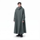 Dlouhá nepromokavá pláštěnka pončo s rukávy a kapucí s kšiltem z tkaniny Oxford 300D univerzální velikost unisex 10