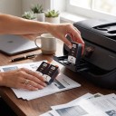 Černé inkoustové kazety 903XL Pro HP OfficeJet Pro 6950 6960 6970 6975 6978 Sada 2 ks 55 ml Barvivový inkoust s čipem Na dokumenty 3