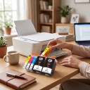 Inkoustové kazety 903XL Pro HP OfficeJet Pro 6950 6960 6970 6975 6978 Sada 5 ks 2x Černá 55 ml a Modrá magenta i žlutá 15 ml 5