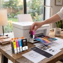 Inkoustové kazety 903XL Pro HP OfficeJet Pro 6950 6960 6970 6975 6978 Sada 8 ks 2x Černá 55 ml a 2x Modrá magenta i žlutá 15 ml 2