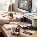 Inkoustové kazety 903XL Pro HP OfficeJet Pro 6950 6960 6970 6975 6978 Sada 8 ks 2x Černá 55 ml a 2x Modrá magenta i žlutá 15 ml 6