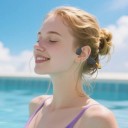 Hovedtelefoner med knogleledning og lysende LED-bånd 32 GB MP3-afspiller Bluetooth 6.0 vandtæt IPX8 lavet af ABS og silikone til svømning og løb 7