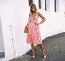 Vestido de verano de mujer con lazos 4