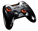 Bezdrôtový herný ovládač pre Android a počítače s Windows Dvojitá vibrácia Povrch pre pevný úchop Bluetooth 4.0 Batéria 550 mAh Dosah 7 m 2