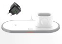 Trådlös laddningsstation 3i1 för telefon och Apple Watch samt AirPods Total effekt 10 W USB-C-kontakt Plast ABS och PC 2