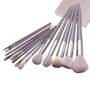 13ks sada štětců na make-up měkké nadýchané syntetické štětiny plastová rukojeť hliníková trubice s pouzdrem pro líčení 3