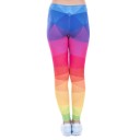 Moderna färgglada leggings för kvinnor 3