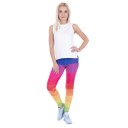 Moderna färgglada leggings för kvinnor 4