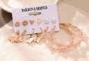 Boucles d'oreilles pour femmes 6 paires 1