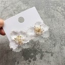 Kvinnors örhängen blommor J154 4