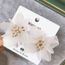 Kvinnors örhängen blommor J154 8