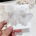 Kvinnors örhängen blommor J154 9
