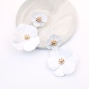 Kvinnors örhängen blommor J189 14