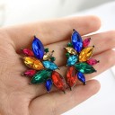 Boucles d'oreilles pour femmes avec des cristaux G746 9