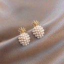 Boucles d'oreilles pour femmes avec perles 4