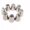 15 Pcs Decorating Nozzles with Christmas Motifs 3
