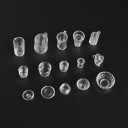 15 pièces Ensemble de vaisselle pour maison de poupée 3