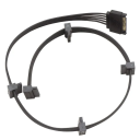 15-Pin SATA Power Splitter Cable 62 cm 1 Male to 5 Female for SSD HDD Server Computer Power Extension 1