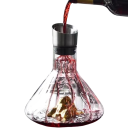 1500 ml whisky karaf 21,5 x 18 x 6,2 cm Elegante karaf voor whisky, rum en destillaten Stijlvolle aanvulling voor de thuisbar 3