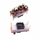 1500W DC-DC měnič napětí 10-60V na 12-90V s vestavěným větráčkem Hliníková žebra 150 kHz Převodník stabilizátor napájení 2