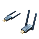 150m-es USB Bluetooth 5.4 adapter PC-hez, kettős üzemmódú BLE/EDR vevőhöz, adóhoz, audiohoz, egérhez, billentyűzethez, Win XP/7/8/10/11 alacsony fogyasztású, 7 eszközhöz 2