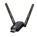 150m-es USB Bluetooth 5.4 adapter PC-hez, kettős üzemmódú BLE/EDR vevőhöz, adóhoz, audiohoz, egérhez, billentyűzethez, Win XP/7/8/10/11 alacsony fogyasztású, 7 eszközhöz 3