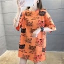 Dámske oversize tričko so vzorom 13