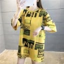 Dámske oversize tričko so vzorom 16