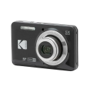 16 megapikselin digitaalikamera, jossa 5x optinen zoom ja 28 mm:n laajakulmaobjektiivi, 1080p Full HD 2,7 tuuman LCD-näyttö 6