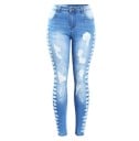 Jeans déchirés pour femmes 1