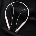 Trådlösa hörlurar för nacken med mikrofon Bluetooth 4.1 Ta emot samtal och justera volymen Batteri 160 mAh Känslighet 105 dB ABS och TPE 1