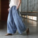 Retro lösa jeans för kvinnor 3