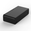 Digital väckarklocka med trådlös Qi-laddare för mobiltelefoner Visning av tid och temperatur Effekt 5 W Plast ABS Mått 16 x 7,5 x 4 cm Svart 2