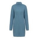 Rochie pulover de dama cu guler tip blana 2