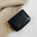 Resefodral för dokument och kort Kompakt förpackning med stängning Av PU-läder och polyester Längd 11 cm Får plats i fickan och handväskan 1