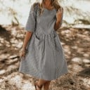 Vestido de mujer con bolsillos. 1