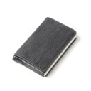 Resefodral för dokument av ekoklädsel med fast inre låda Fodral med quiltade kanter Kompakta mått 10 x 6,5 x 1,8 cm 19
