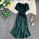 Vestido de mujer con cinturón A2811 6