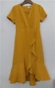 Vestido de mujer con cinturón A2811 7