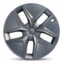 19" Kerekekhez való Poklice Tesla Model Y Juniper 2025 4 db-os Szett Ötágú Design Középső Fedéllel Autókerék Fedők 9