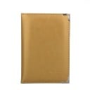 Resefodral för dokument med genomskinliga fack och fickor för kort Metallhörn Sytt kant PU-läder Mått 10,2 x 14 cm 7