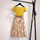 Camiseta y falda de mujer 2