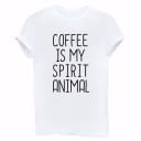 Dam T-shirt för kaffeälskare J1792 1