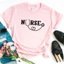 Dam T-shirt för sjuksköterskor A1271 3