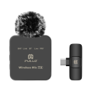 2.4G bezdrátový klopový mikrofon s USB C přijímačem 4,3 x 4,7 x 1,3 cm Profesionální mikrofon pro natáčení videí YouTube TikTok 1
