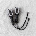 2 buc LED semnalizatoare pentru trotinete electrice și biciclete electrice 36 V până la 72 V Semnalizatoare în formă de O 62 x 36 mm Capac transparent 5