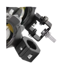 2 buc Spoturi LED pentru motocicletă, 25W, 9-85V DC, lumină albă caldă și rece, IP67, lumină dublă cu întrerupător și 2 suporturi 2